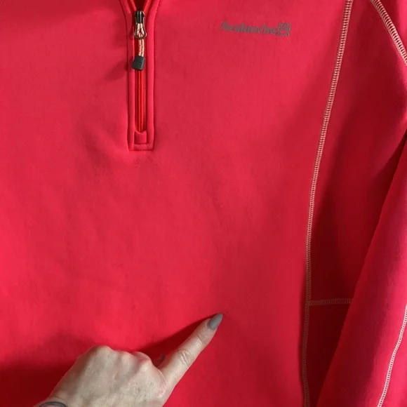 Avalanche hot pink neon pink 1/4 zip fleece lined L - Picture 5 of 11